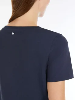 Stretch organic cotton T-shirt