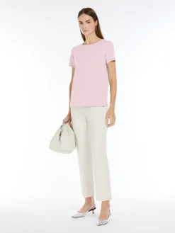 Stretch organic cotton T-shirt