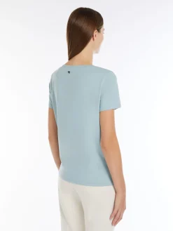 Stretch organic cotton T-shirt