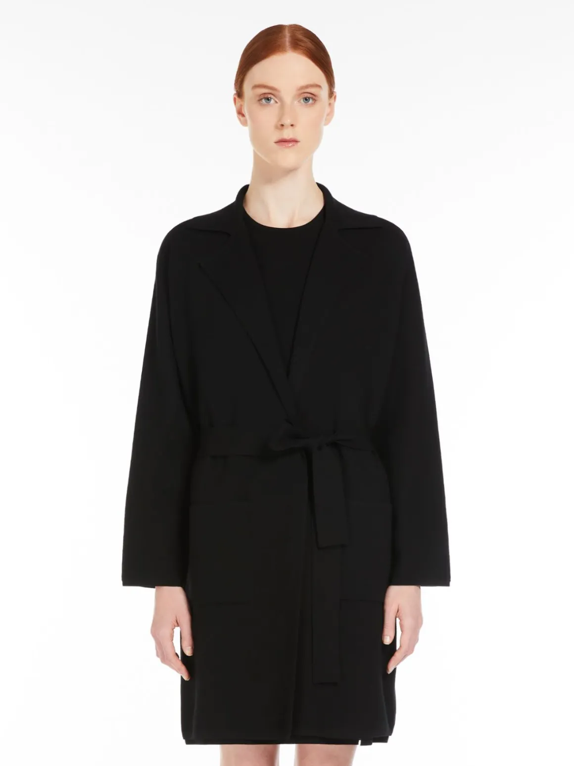 Stretch viscose coat