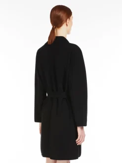 Stretch viscose coat