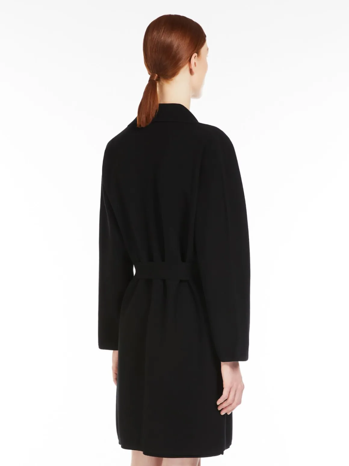Stretch viscose coat
