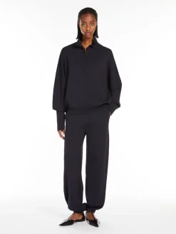 Stretch viscose sweatshirt
