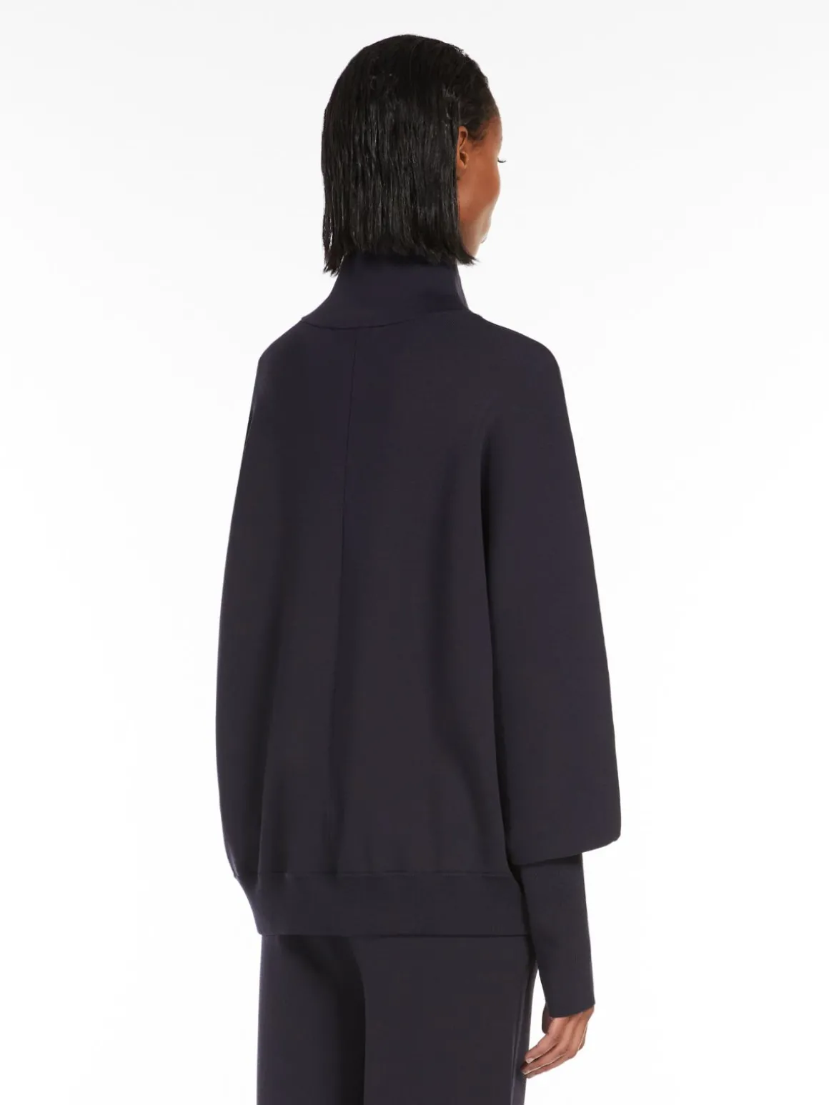 Stretch viscose sweatshirt