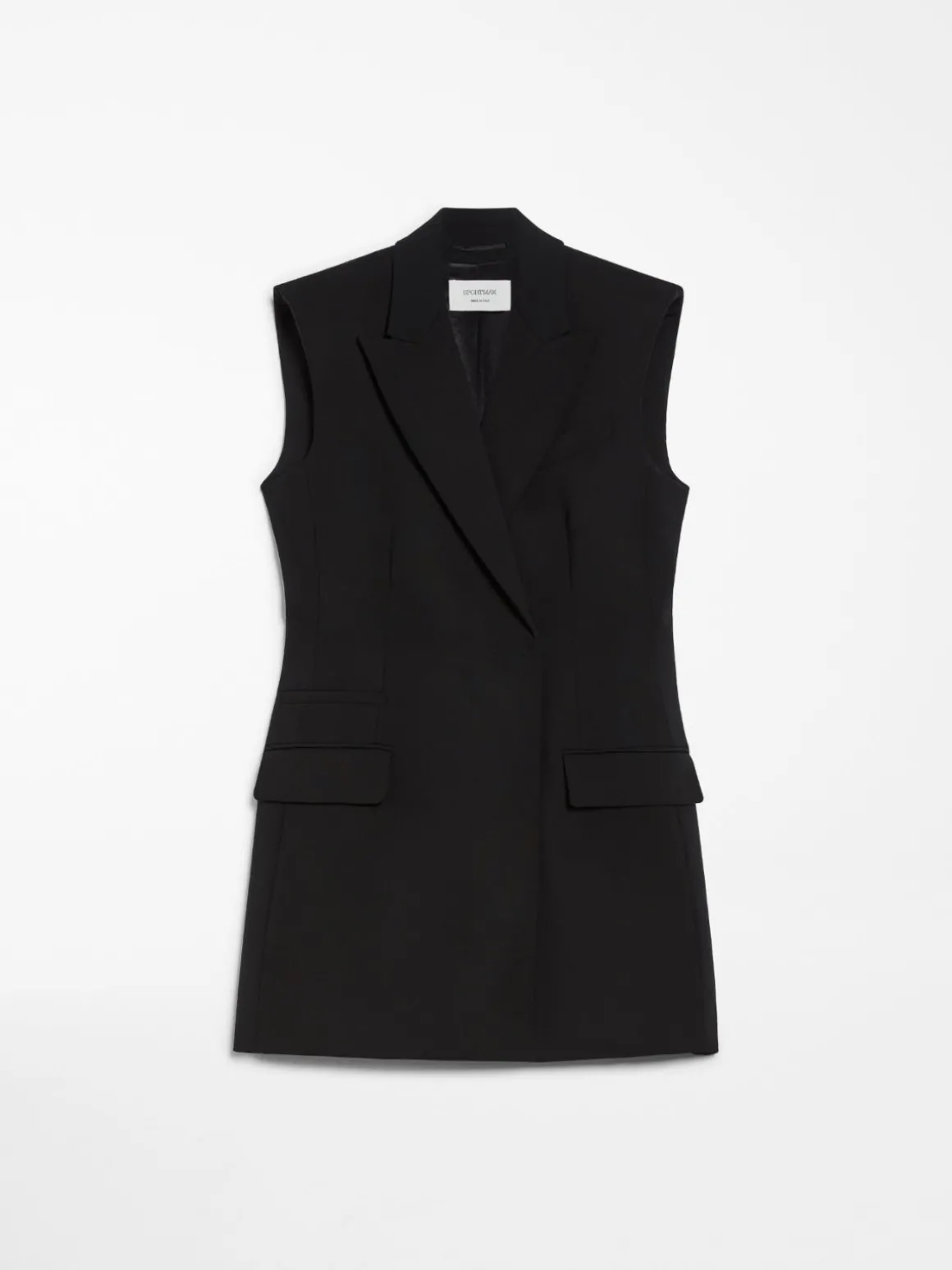 Stretch wool gilet - KLEPSYDRA CAPSULE