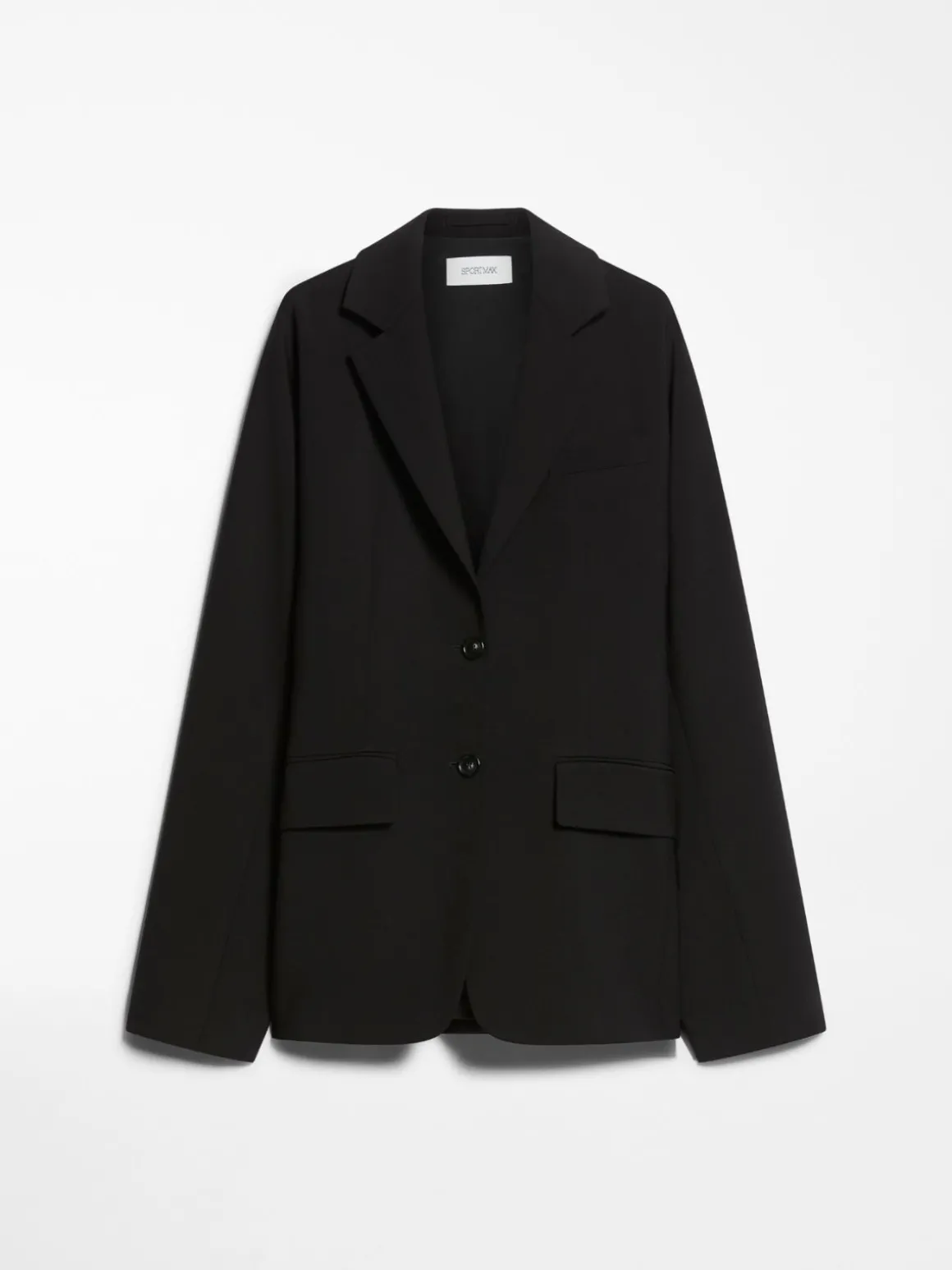 Stretch wool kimono blazer