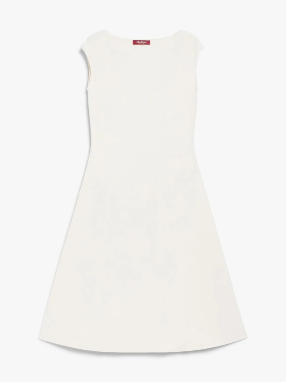 Stretch-viscose flared dress