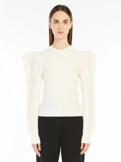 Stretch-viscose jumper