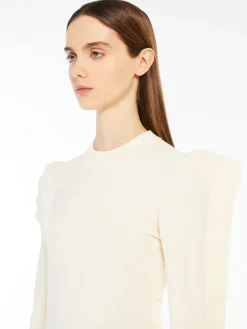 Stretch-viscose jumper