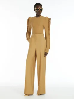 Stretch-viscose jumper
