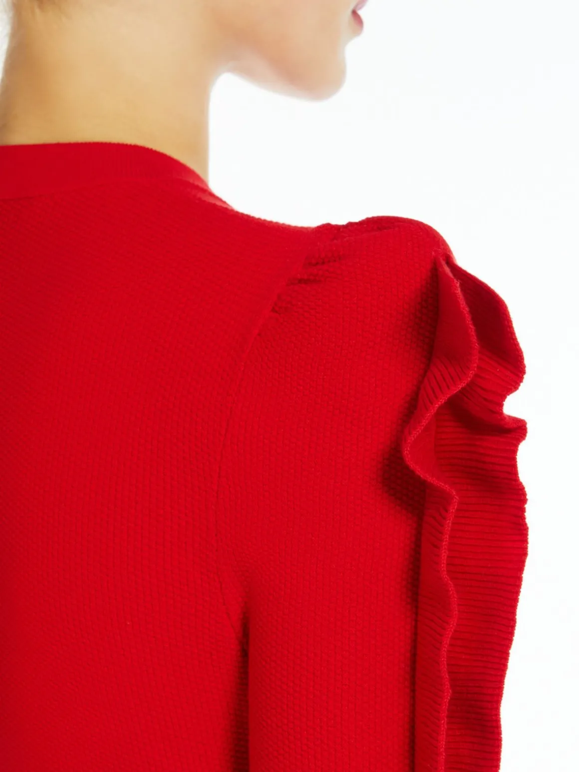 Stretch-viscose jumper