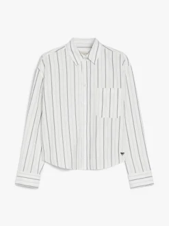 Striped cotton Oxford shirt