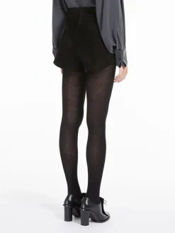 Suede hot pants