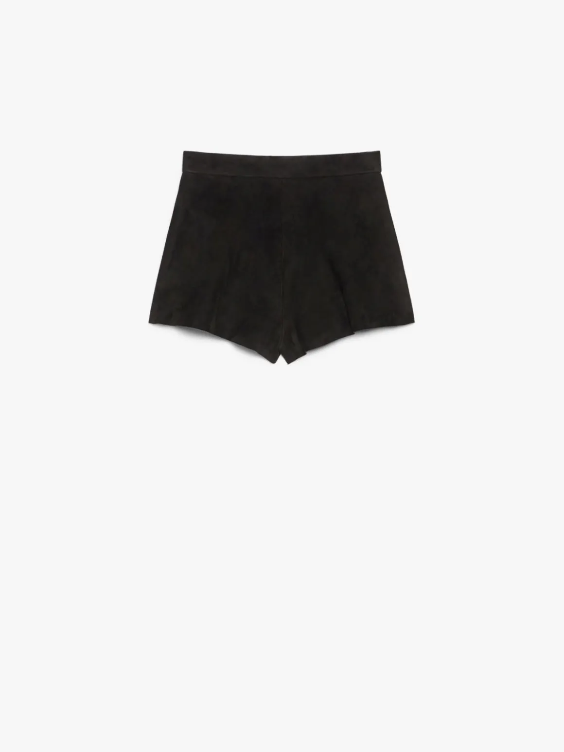 Suede hot pants