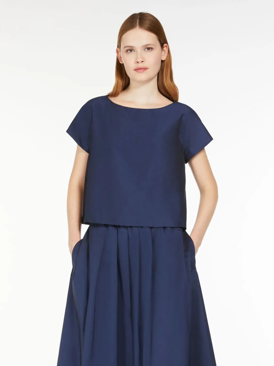 Taffeta top