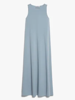 Technical jersey A-line dress