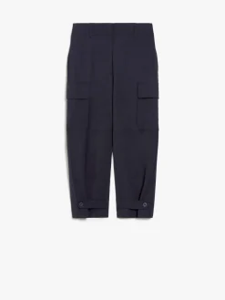Technical wool trousers