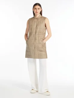 Technical-fabric trench coat