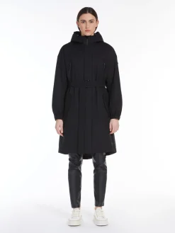 Technical-twill padded parka