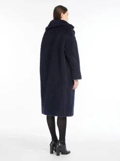 Teddy Bear Icon Coat in alpaca and wool