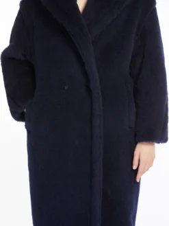 Teddy Bear Icon Coat in alpaca and wool