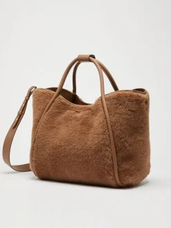 Teddy fabric Medium Marine Bag