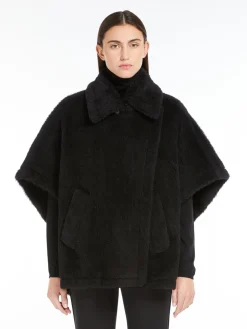 Teddy fabric short cloak