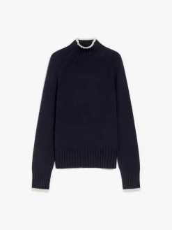 Turtleneck in wool and cashmere