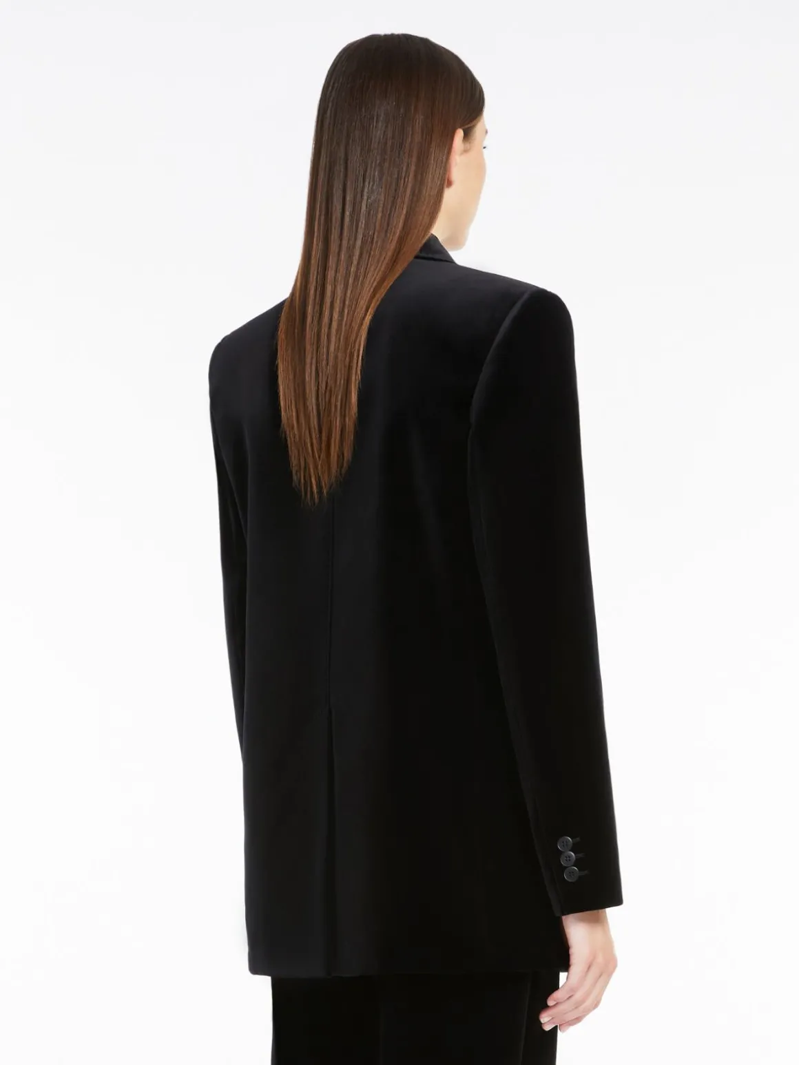 Velvet tuxedo blazer