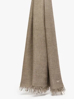 Viscose and cashmere shawl