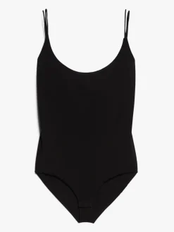 Viscose crêpe bodysuit