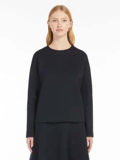 Viscose jersey sweatshirt
