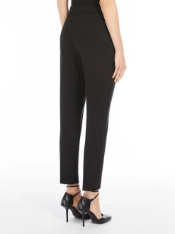 Viscose jersey trousers