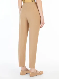 Viscose jersey trousers