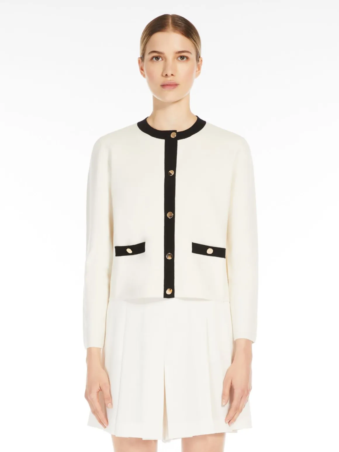 Viscose knit jacket