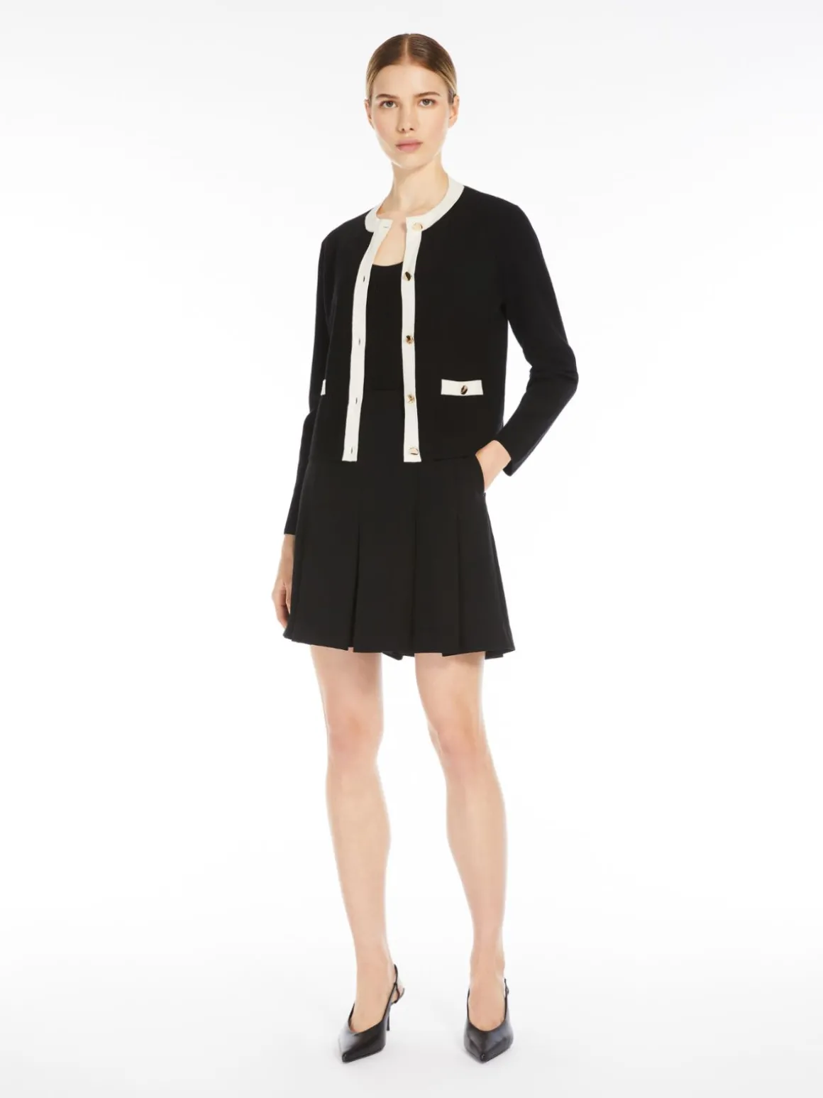 Viscose knit jacket