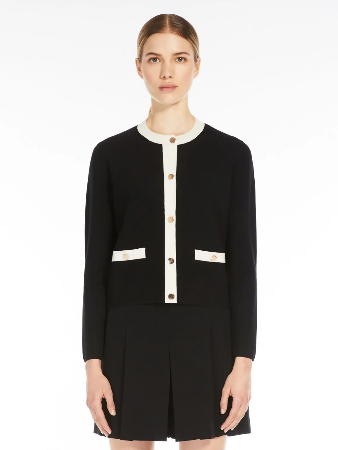 Viscose knit jacket