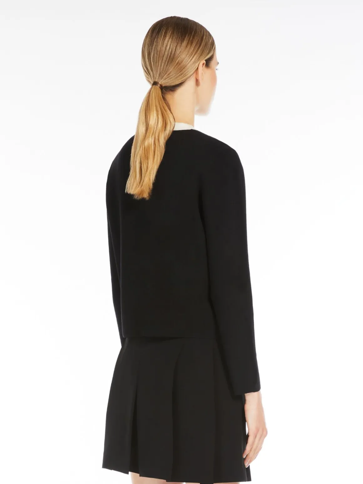 Viscose knit jacket