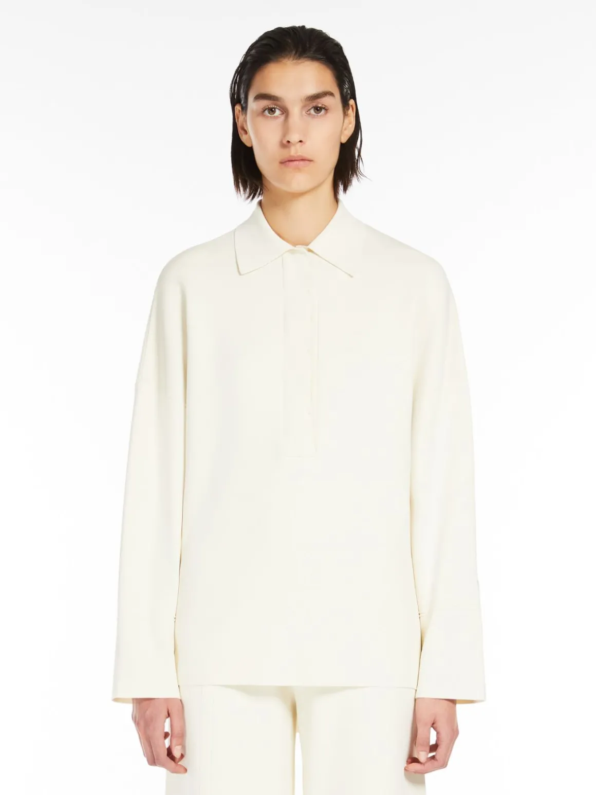 Viscose yarn blouse
