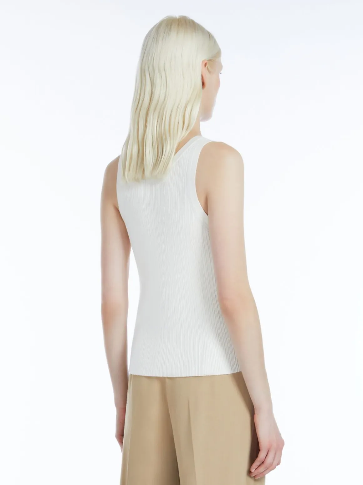 Viscose yarn top