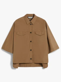 Washed cotton shirt