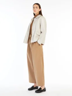 Water-repellent technical canvas jacket
