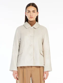 Water-repellent technical canvas jacket