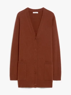 Wool and cashmere cardigan with sequins
