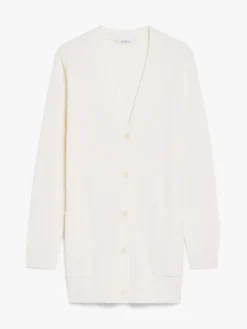 Wool and cashmere cardigan with sequins