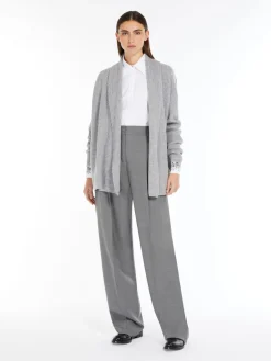 Wool and cashmere cardigan