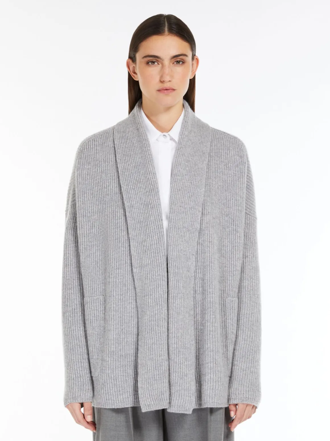 Wool and cashmere cardigan