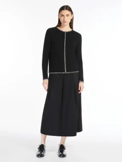 Wool and cashmere cardigan