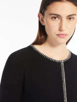 Wool and cashmere cardigan