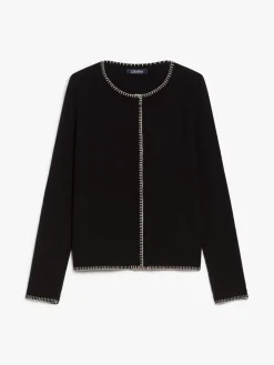 Wool and cashmere cardigan